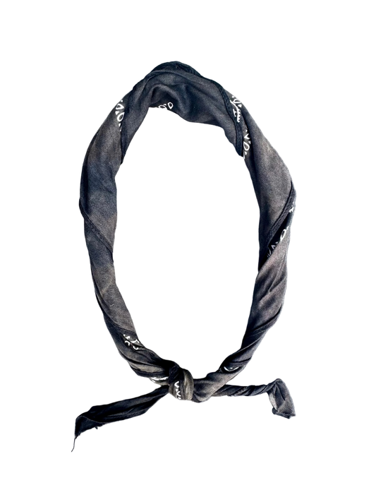 Distressed Bandana - Noir