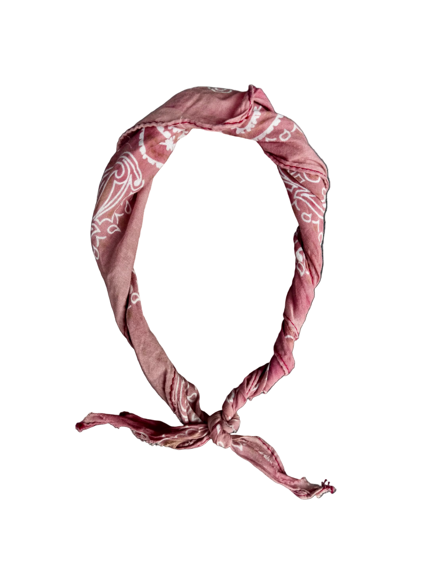 Distressed Bandana - Sun Washed Red